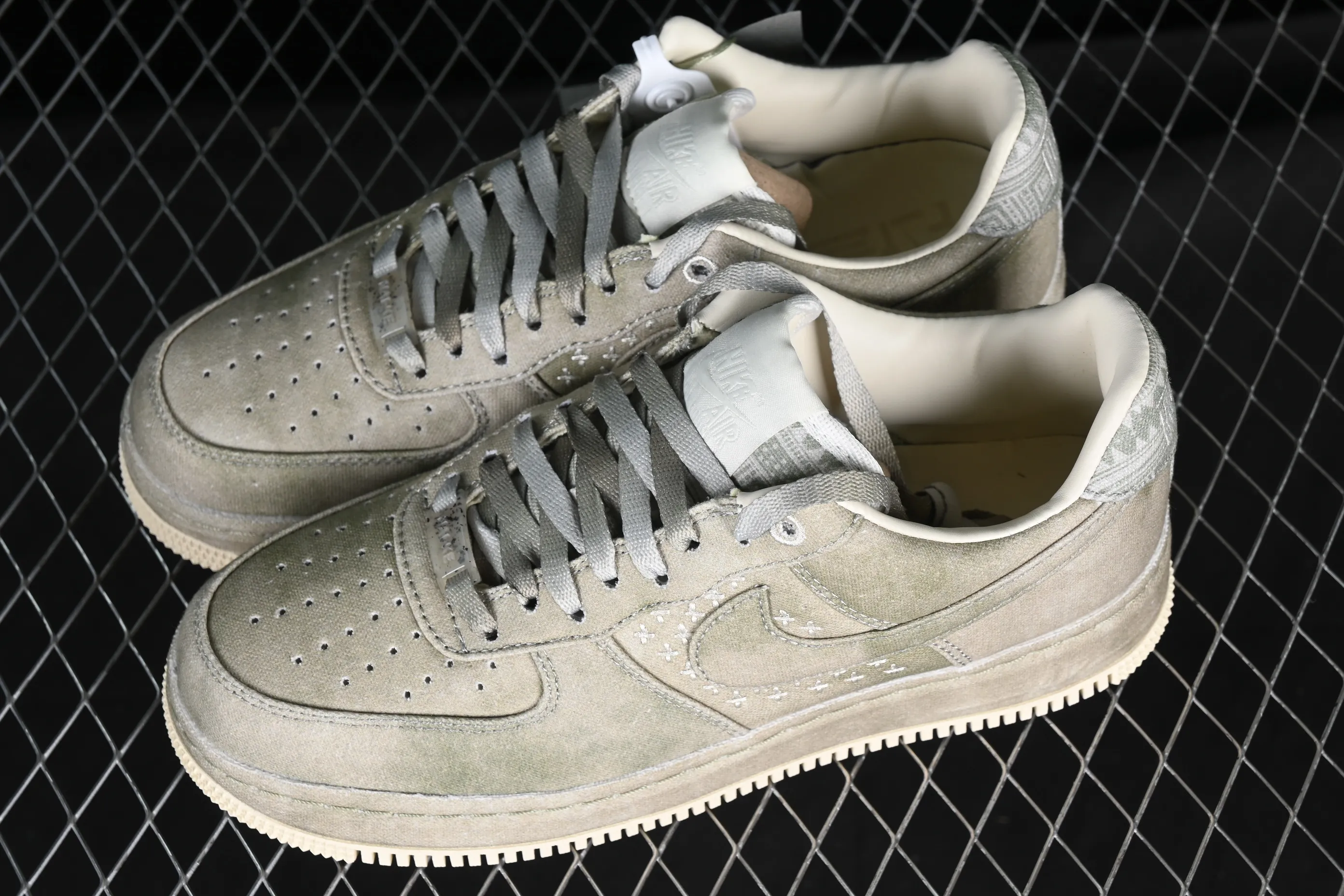 All Categories Nk Air Force 1 Air Force Series Nk Air Force 1 Low Air Force Low Pure Original Nk Air Force 1'07 Low "Nai Ke Cha" Tea Theme Green Tea Air Force One Low Casual Sneakers DV4246-333